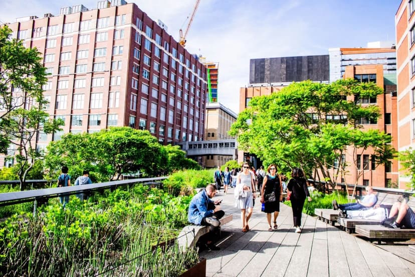 Highline NYC adaptive reuse project.